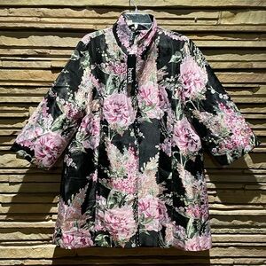 Berek bejeweled floral blazer/jacket